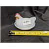 Image 3 : Vintage Milk Glass Chicken Hens Nest (Excellent Condition)