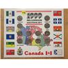 Image 1 : 1999 millennium quarter set- in cardboard holder