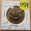 Image 1 : 1997 loonie- (only found in specimen sets)- 10th anniversary of the loonie