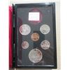Image 2 : 1975 year set missing second dollar- in black leather holder