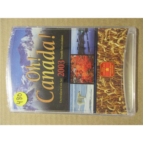 2003 -OH! Canada set- in plastic holder