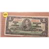 Image 1 : 1937 canadian $1 bill