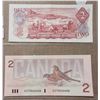 Image 2 : 1972 $2 bill(hardly used) & 1986 $2 bill-like new