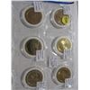 Image 2 : Plastic page of USA- las vegas casino tokens- 12 tokens- mixed casino coins