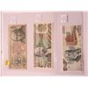 Image 1 : 30 mexico bills- 1974 ten peso bill, 1983 500 peso bill & 1984 2,00 pesos bill
