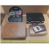 Image 1 : Cassete Tape Recorder, 13 DVD with Case, Cassete Holder Case and Lot of Cassetes.