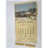 Image 1 : 1953 Union Pacific Railroad Calendar