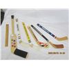 Image 1 : Lot of 6 Vintage Mini Hockey Sticks