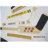 Image 2 : Lot of 6 Vintage Mini Hockey Sticks