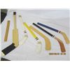 Image 4 : Lot of 6 Vintage Mini Hockey Sticks