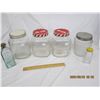 Image 1 : Lot of Antique Jars Including Nutty Club Jars