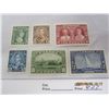 Image 1 : Canadian 1935 Coronation 6 Stamps MNH OG Never Used