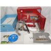 Image 1 : Red Colored Wii by Nintendo with Box710