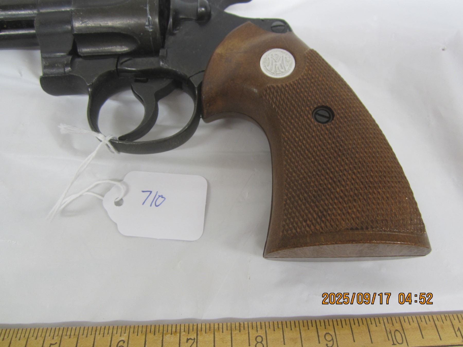 Vintage Model Gun 357 Python all Metal Working - Schmalz Auctions