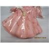 Image 3 : Vintage Figurine of a Lady in a Pink Dress Jamar Mallony Studio 1964 10 and ½ inches Tall Large Figu