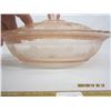 Image 2 : Pink Depression Glass Dish with Lid