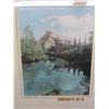 Image 2 : Vintage Mountain Scene Print Artist Signed