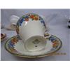 Image 8 : Lot of 6 Antique Tea Cups and Saucers 4 Ansley ,1 Paragon and 1 Foley Good Condition
