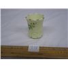 Image 5 : Antique Uranium Glass Toothpick Holder Glows Green
