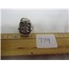 Image 1 : Vintage Skull Wearing Goggles Ring