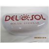 Image 7 : Vintage White Del Sol Sun Glasses  with Case and Warranty Card