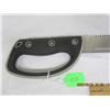 Image 2 : Stainless Steel Machete with D Handle 21 Inches Long