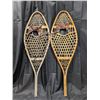 Image 1 : Pair of Vintage Snow Shoes w/ Leather Straps