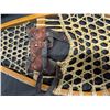 Image 3 : Pair of Vintage Snow Shoes w/ Leather Straps