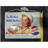 Image 2 : Vintage Pepsi Cola Hanging Advert Sign 15.5"x11.5" (Tin)
