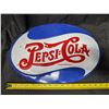 Image 1 : Vintage Pepsi Cola Advert Sign 17.5"x11.75" (plastic)