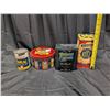 Image 2 : Lot of Vintage Tins and Can of Powdered Skim Milk (Some in there)