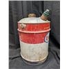 Image 3 : Vintage Galvanized Gas Can ESSO Branded