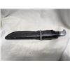 Image 4 : BUCK USA 119 Knife w/ Leather knife Cover 6" Blade