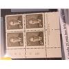 Image 2 : Canada 2 cents low left plate block mint never hinged