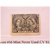 Image 2 : Scott #50 mint never used CV$120