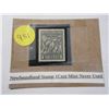 Image 1 : Newfoundland stamp 1 cent mint never used