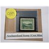 Image 1 : Newfoundland stamp 1 cent mint