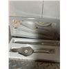 Image 1 : Silver Plated Rhinestone Serving Set