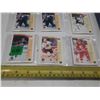 Image 2 : 10 Packet of 10pc 1992 slapshot Hockey Cards and 3 Hockey Tins.