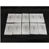 Image 2 : (10) Collection of Norman Rockwell Four Seasons miniature collector plates by Fairmont