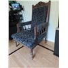 Image 2 : Antique Victorian armchair (19th century)