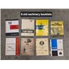 Image 1 : 8 vintage machinery booklets
