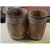 Image 1 : 2 wood barrels