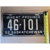 Image 2 : 1952 Saskatchewan Plate 46-101 Wheat Province