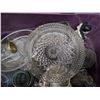 Image 2 : Lot of Vintage Glass (Bottles, Jars, Dishes, and etc.)