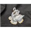 Image 1 : Vintage Capodimonte Ceramiche Ceramic Swan Figurine, Made in Italy