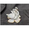 Image 2 : Vintage Capodimonte Ceramiche Ceramic Swan Figurine, Made in Italy