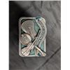 Image 2 : 1984 Bergamot Brass Works, Made in U.S.A. "Country Western Music" Belt Buckle w/ Card