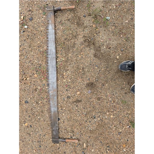 Vintage Cross Cut Saw 65"