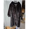 Image 1 : Full Length Black Mink Coat - Size Large- Bought at Corrigal Furs Prince Albert